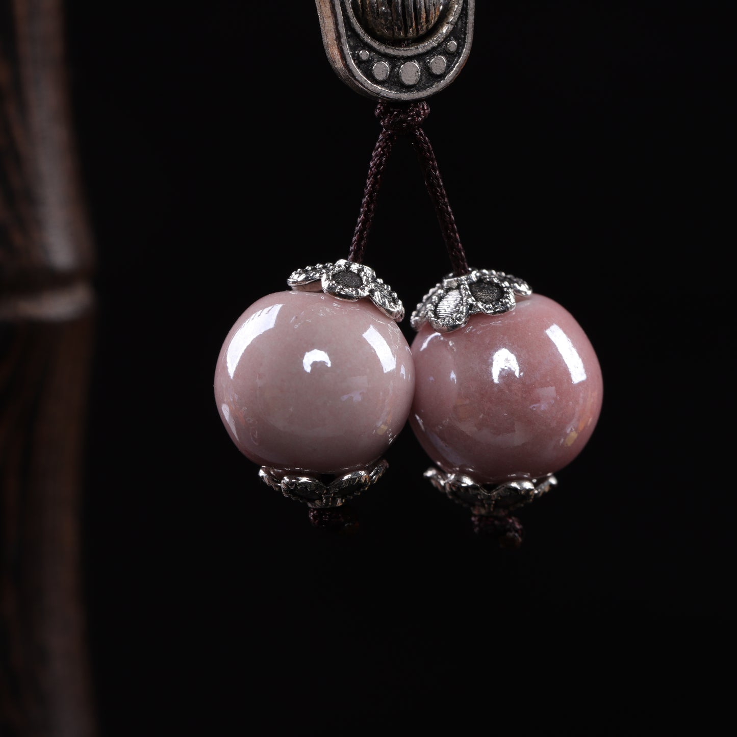 Elegant Ceramic Bead Bracelet-Balance&Love
