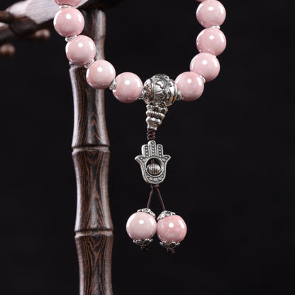 Elegant Ceramic Bead Bracelet-Balance&Love