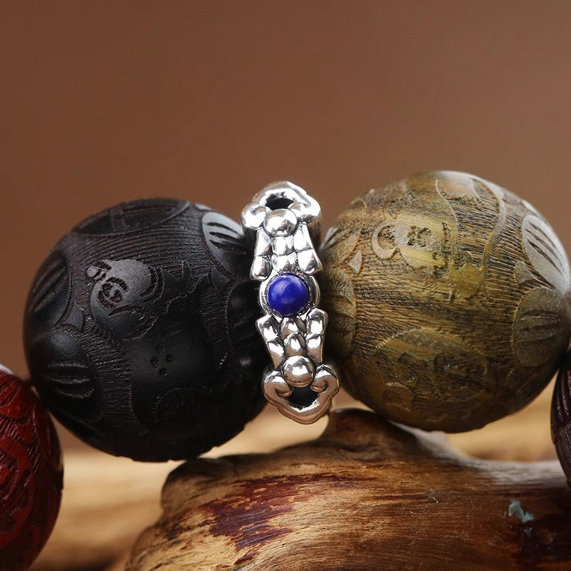 Multi-wood with 12 Zodiacs Bracelet - Harmonious Blessings