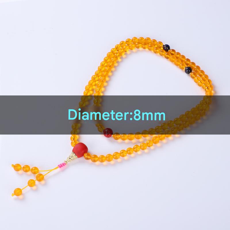 Style Glazed Bead Bracelet (Golden - Yellow)