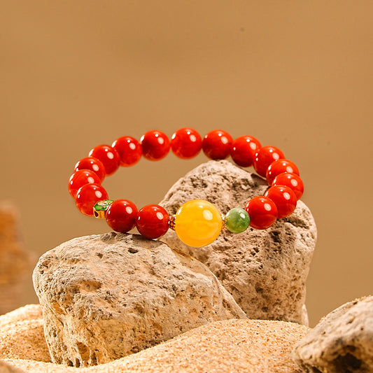 Ruyi agate Bracelet - Luck & Vitality