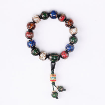 Colorful Beaded Charm Bracelet – Luck&Balance